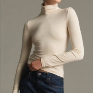 Anthropologie Turtleneck Long Sleeve Top